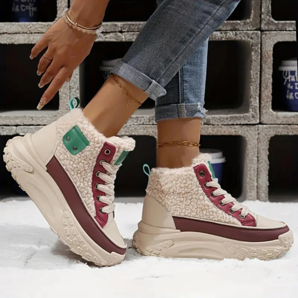 Lila | Snug Platform Ankle Boots