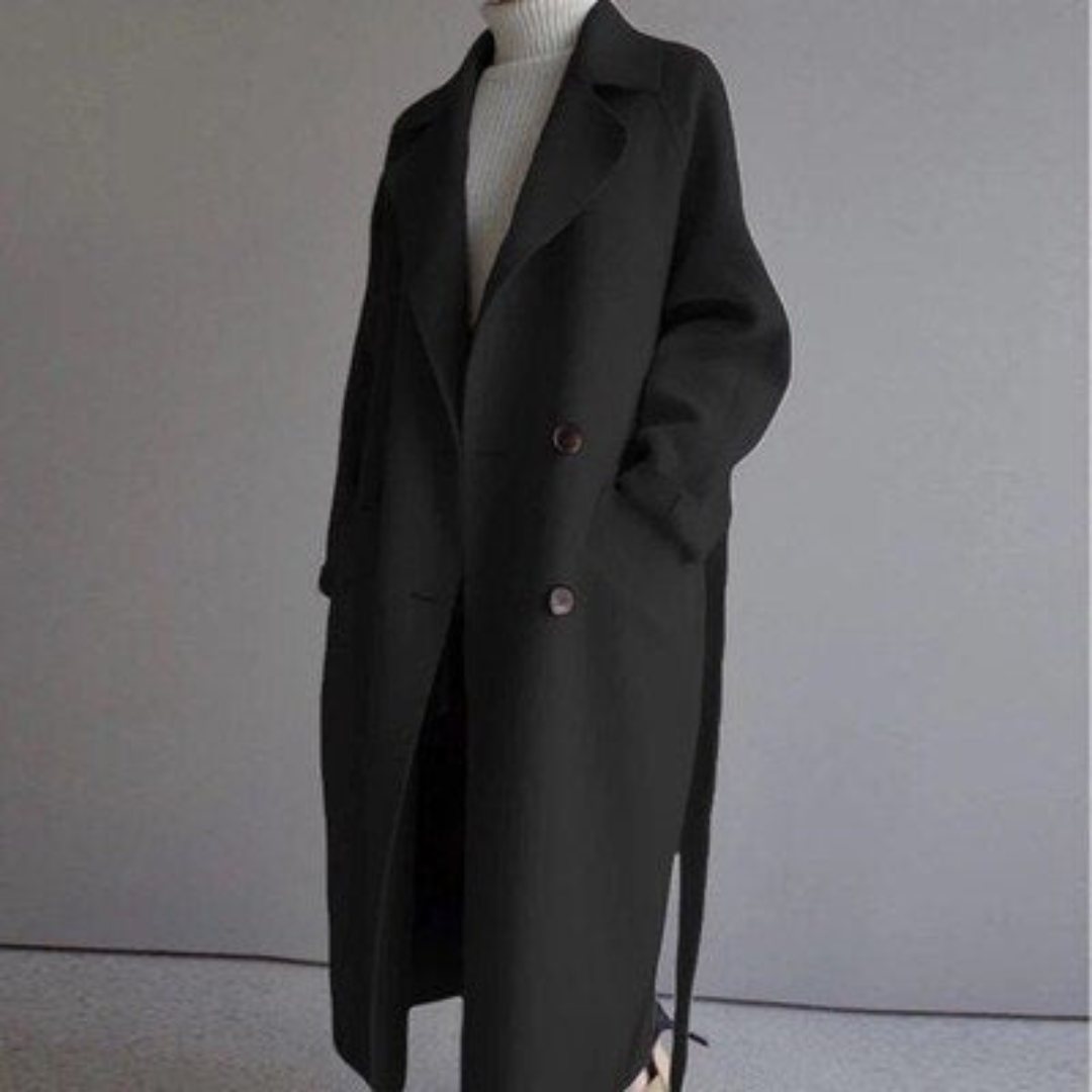 Clara | Elegant Cashmere Overcoat for Women