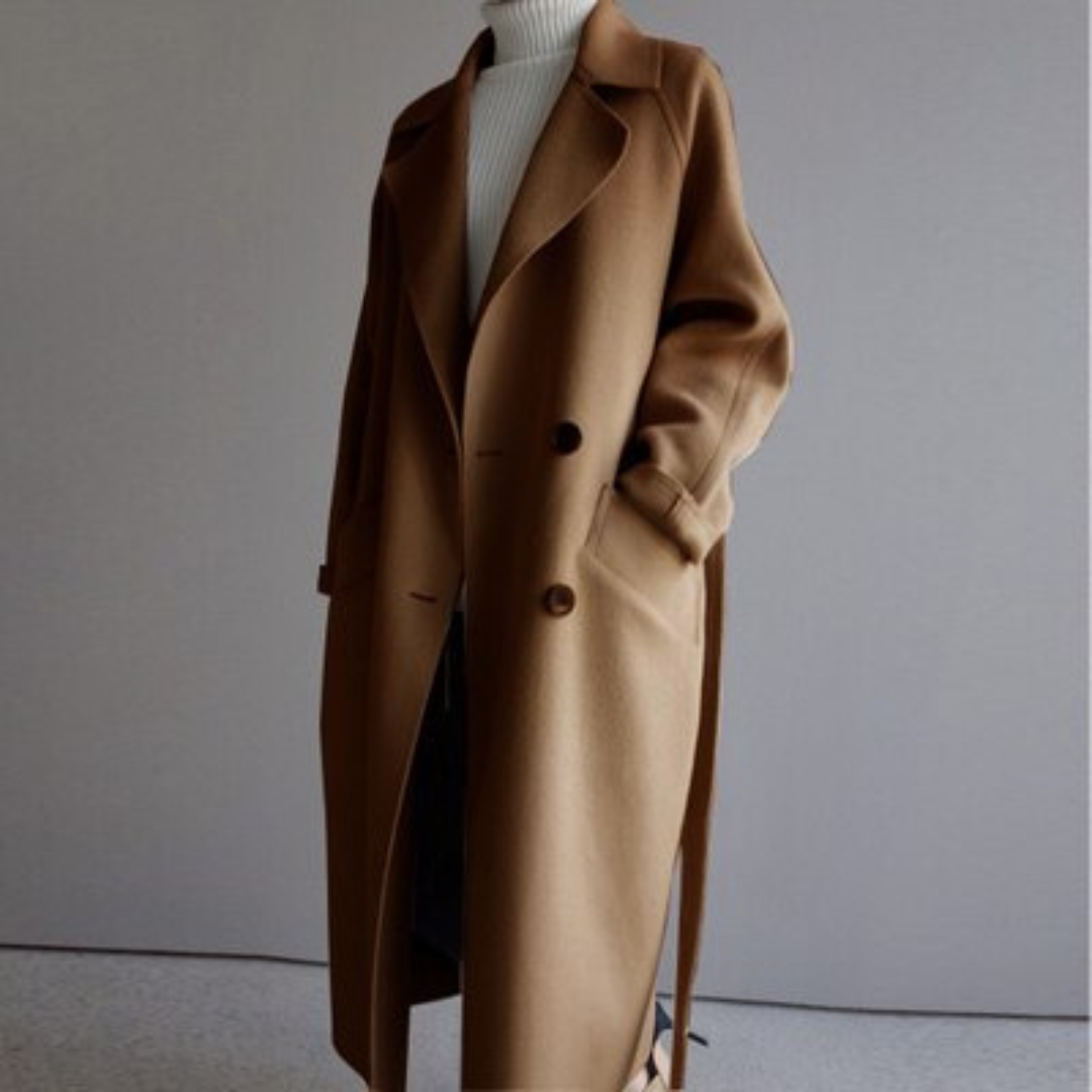 Clara | Elegant Cashmere Overcoat for Women