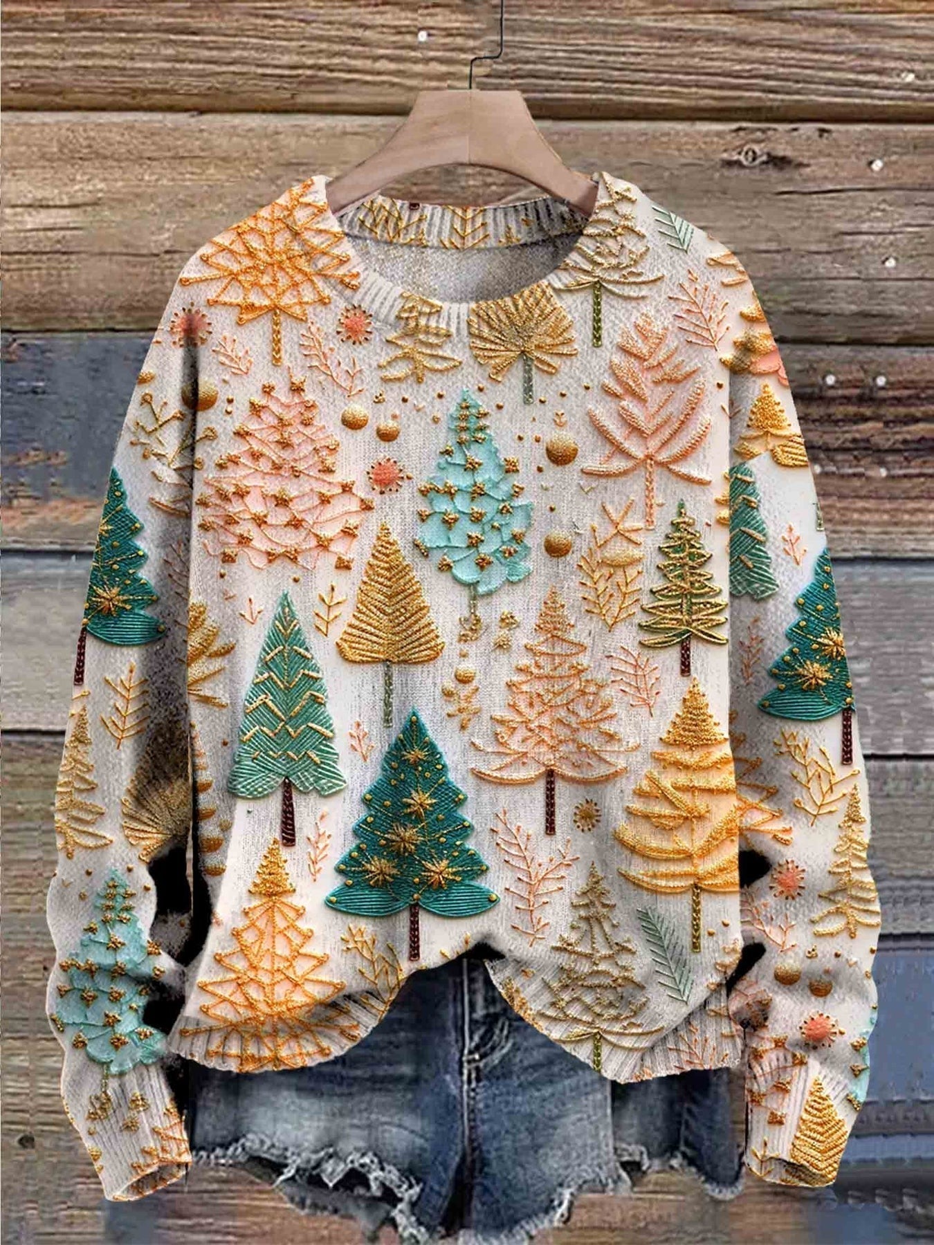 Nina | Festive Knit Pullover