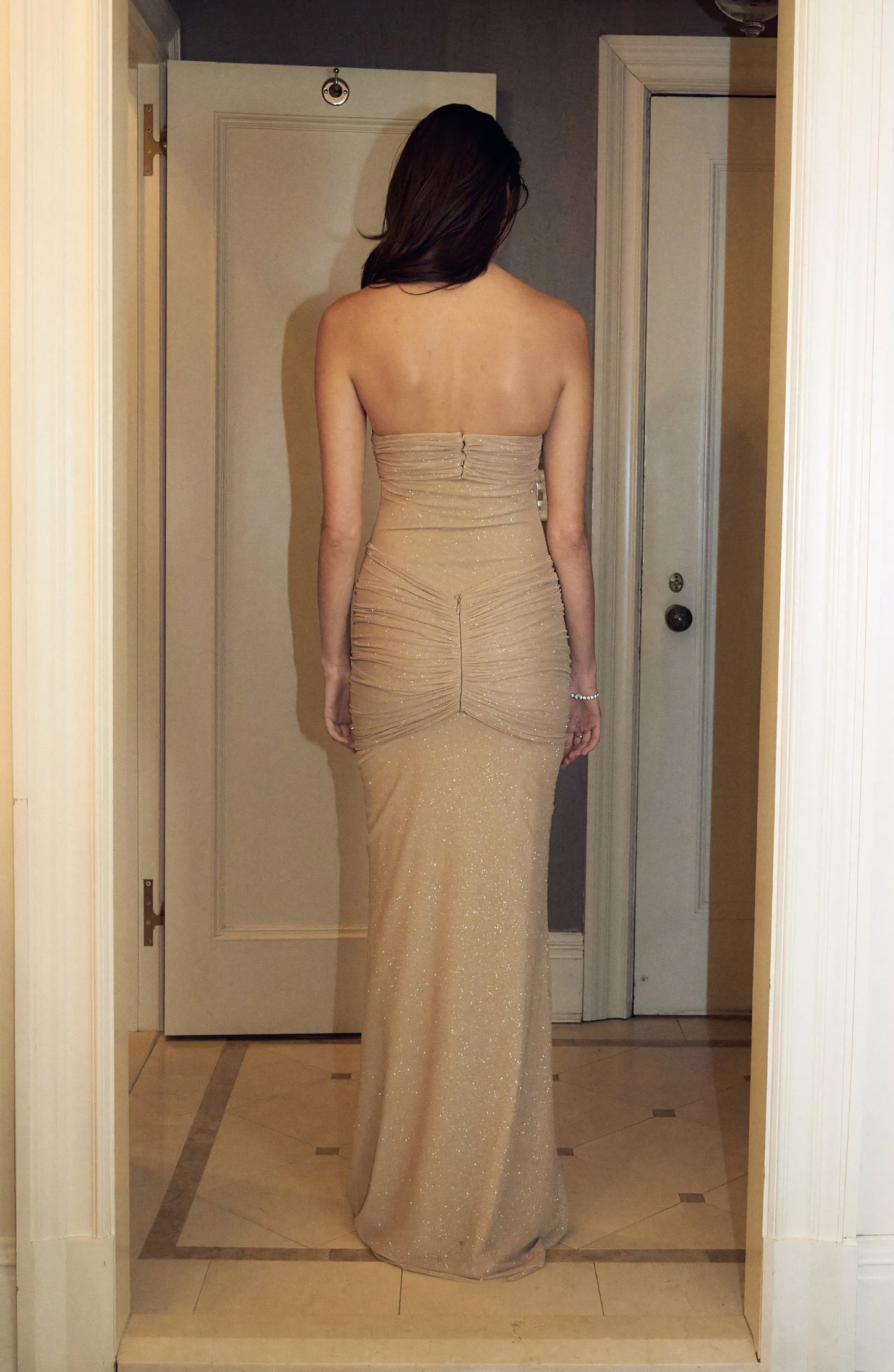Claudia | Timeless Serenity Maxi Dress