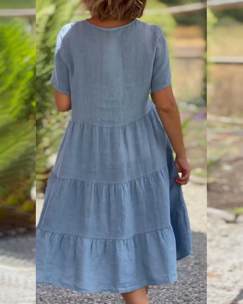Lydia | Chic V-Neck Dress