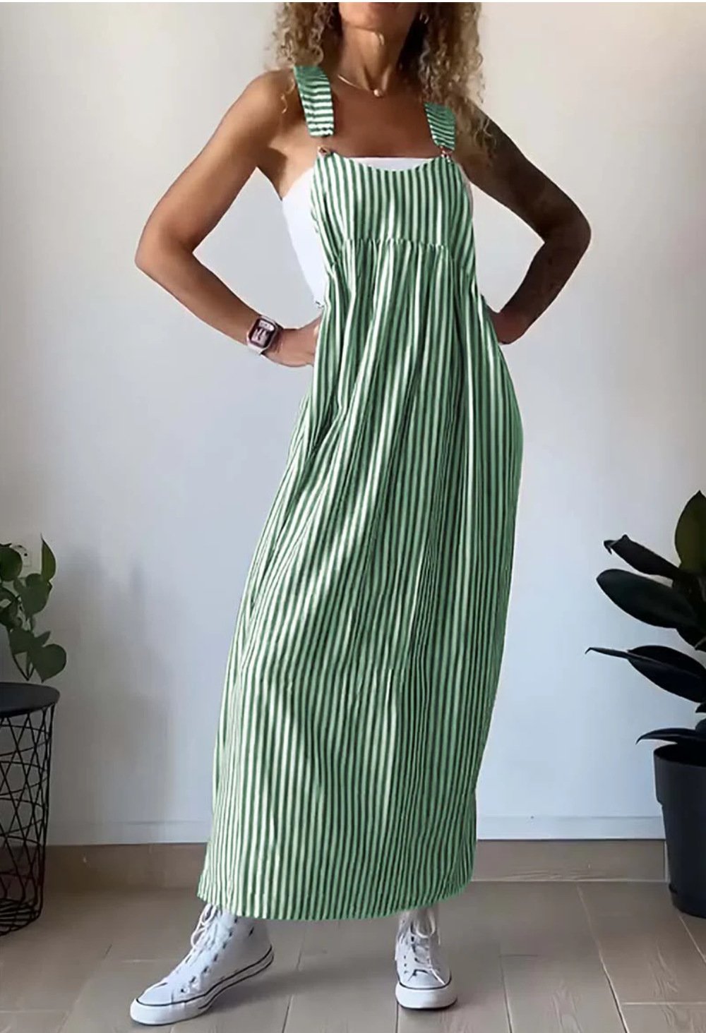 Maris | Striped Enchantment Maxi Dress