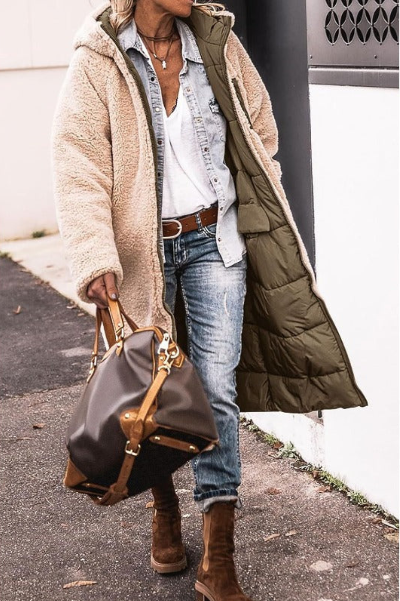 Lila | Chic Reversible Women's Coat