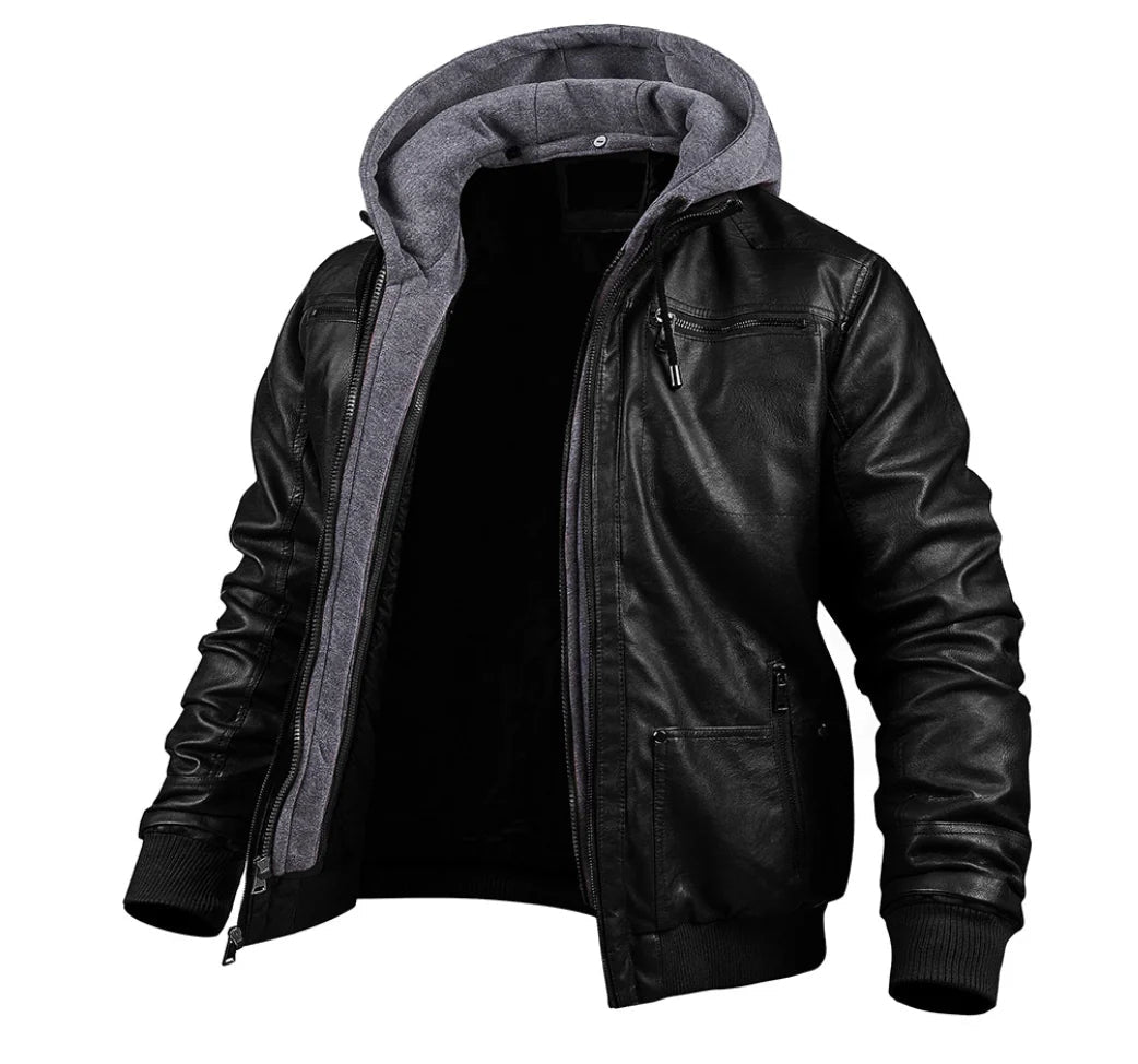 Altitude Hunter | LEATHER WINTER JACKET