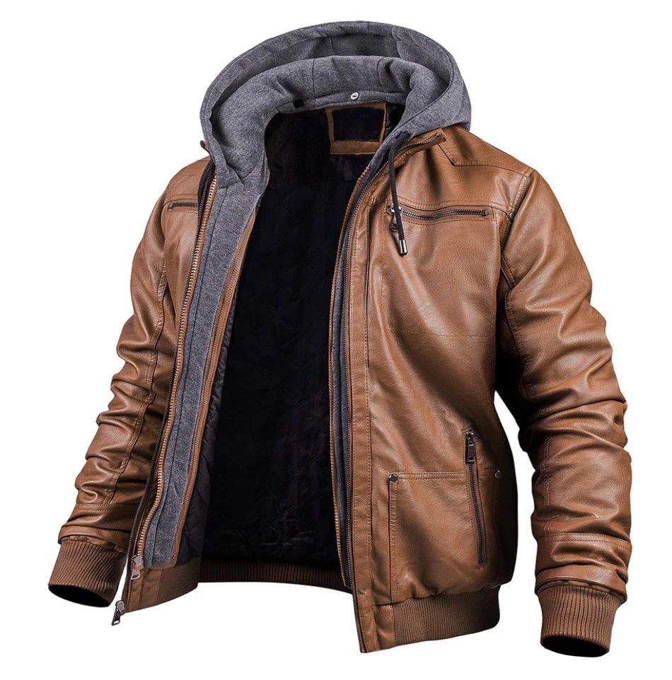 Altitude Hunter | LEATHER WINTER JACKET