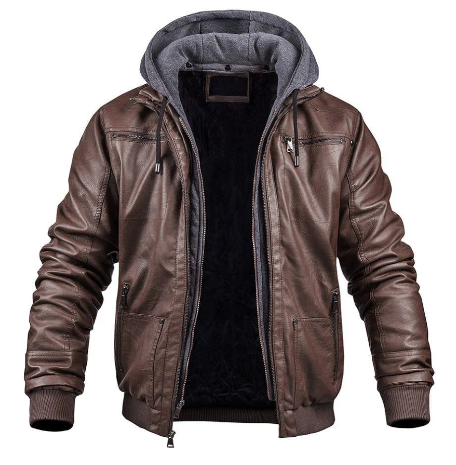 Altitude Hunter | LEATHER WINTER JACKET
