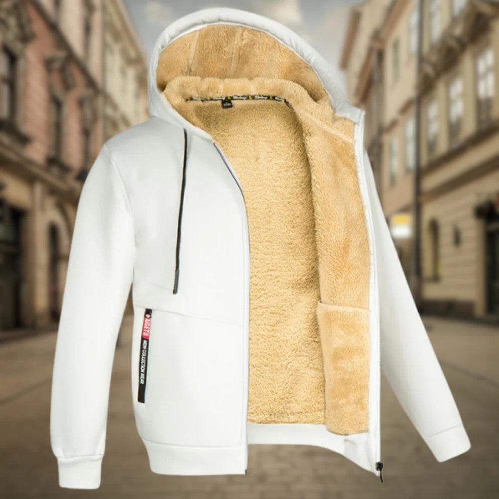 Glanzlicht | MEN'S WINTER COAT WITH HOOD AND FLEECE
