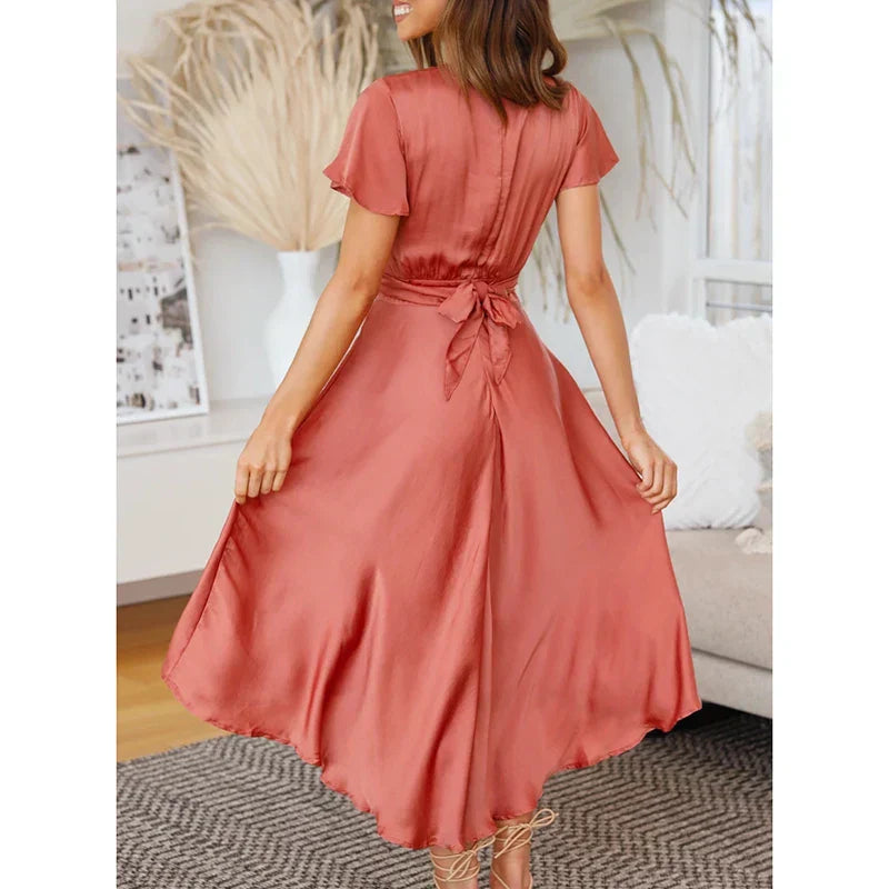 Nina | Luxe Satin Gown