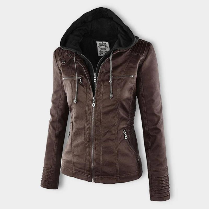 Sienna | Chic Leather Motorcycle Jacket