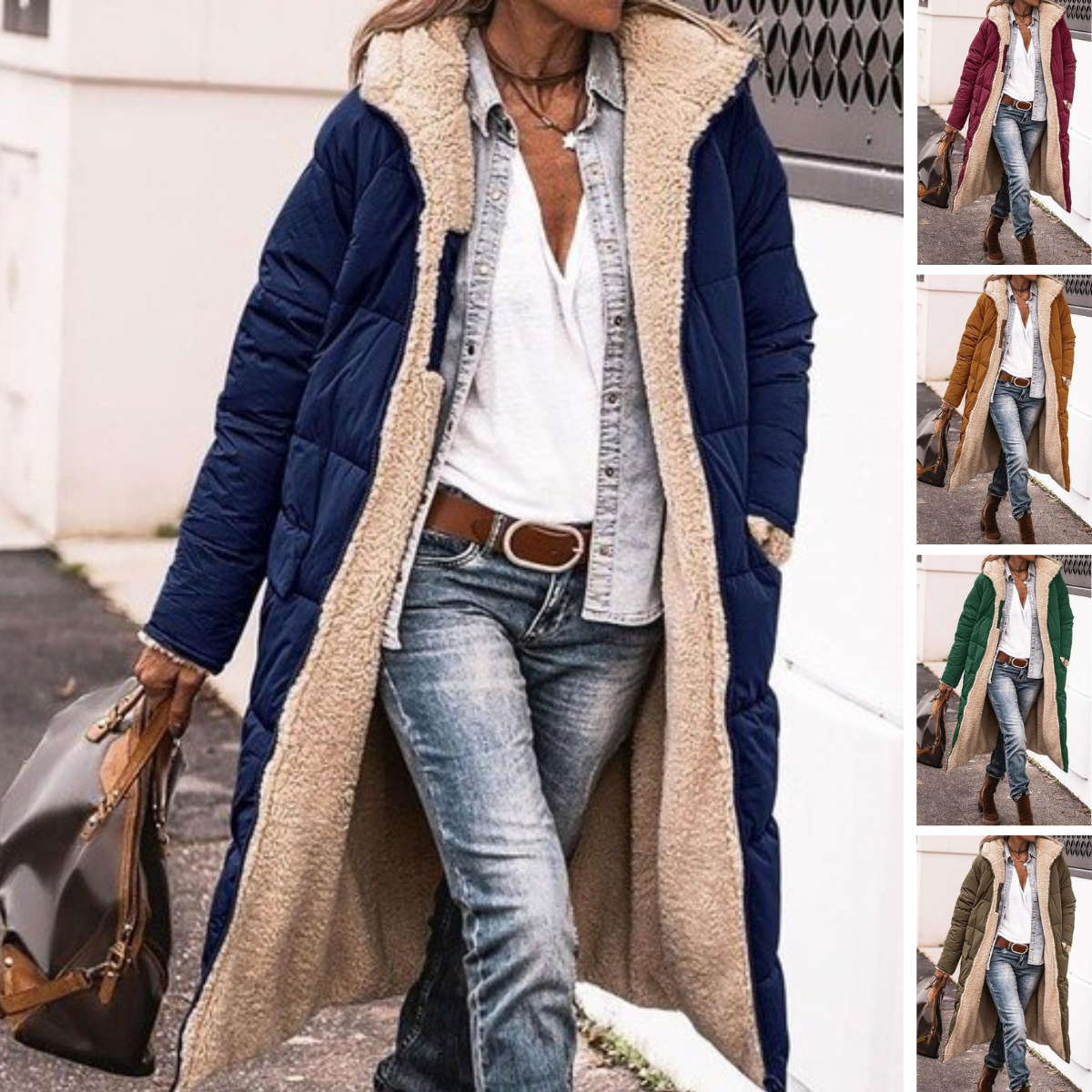 Lila | Chic Reversible Women's Coat