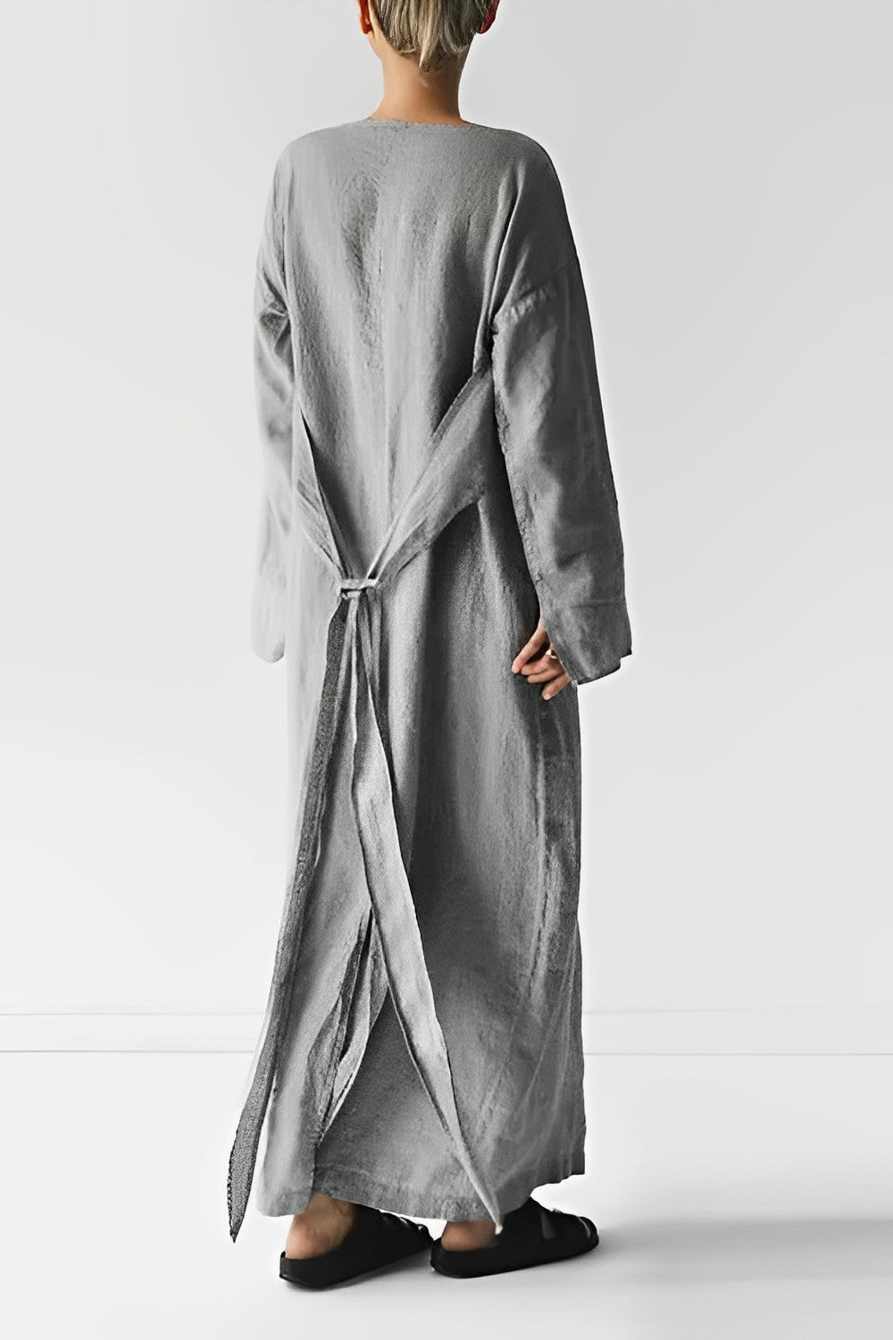 Sienna | Breezy Linen Wrap Dress