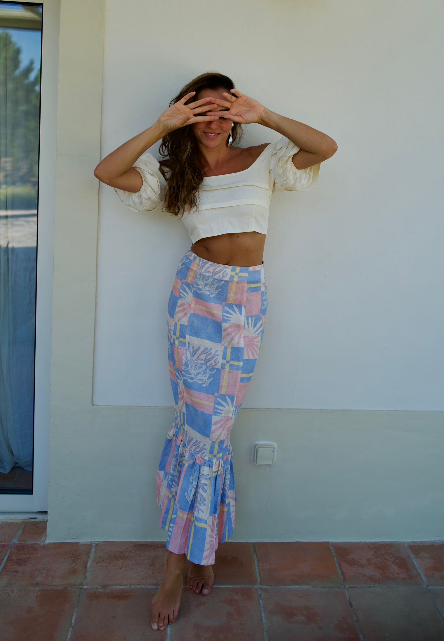 Fiona | Blush Ocean Mist