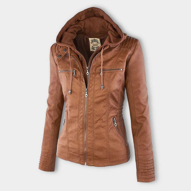 Sienna | Chic Leather Motorcycle Jacket