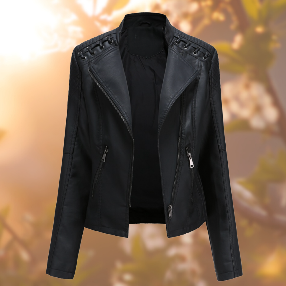 Mira | Chic and Distinctive Leather Jacket