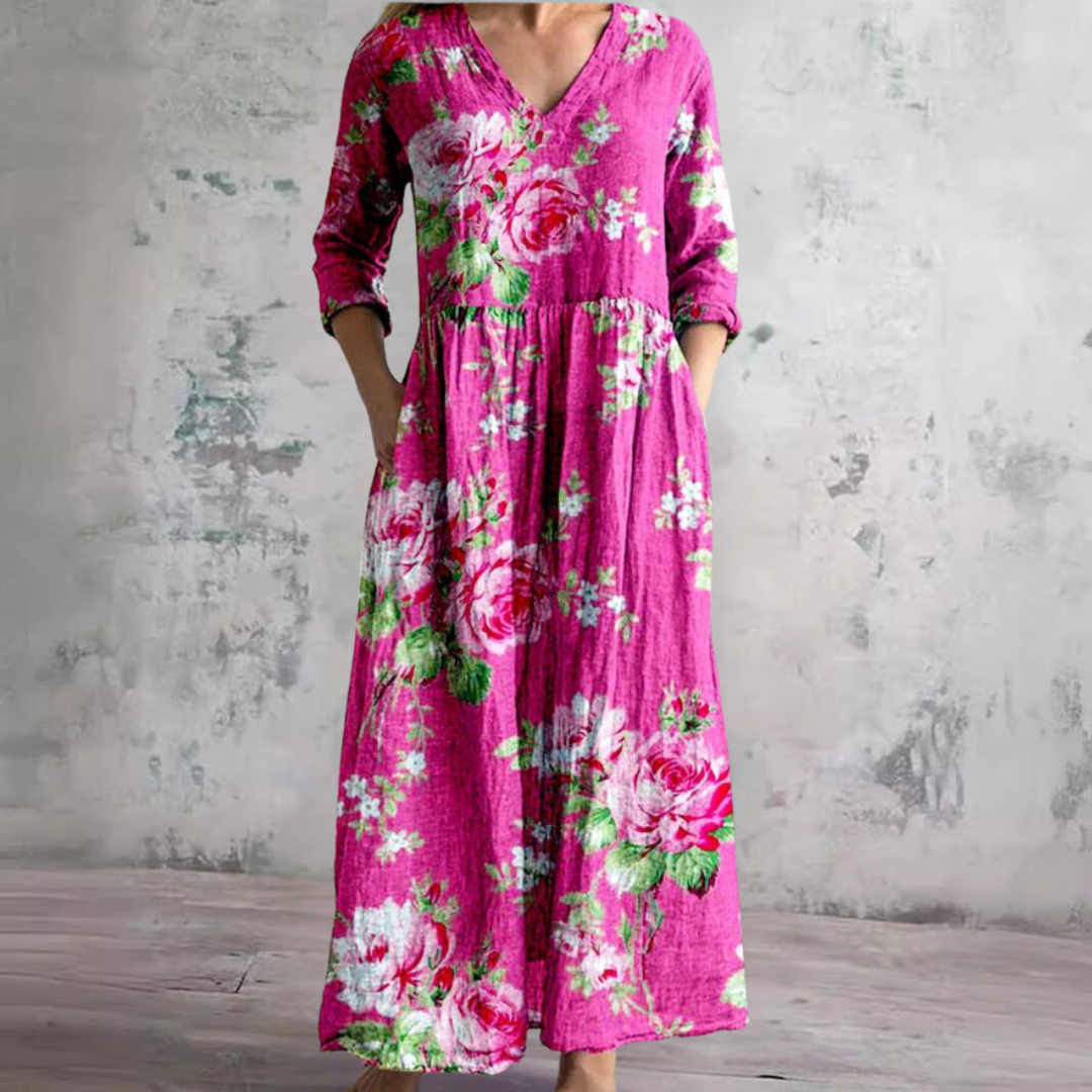 Margot | Effortless Elegance Floral Dress