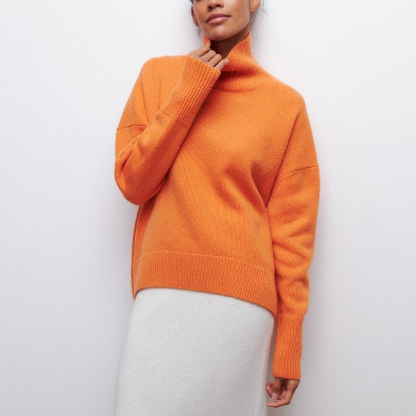Sienna | Cozy Chic Oversized Turtleneck Sweater for Cold Weather