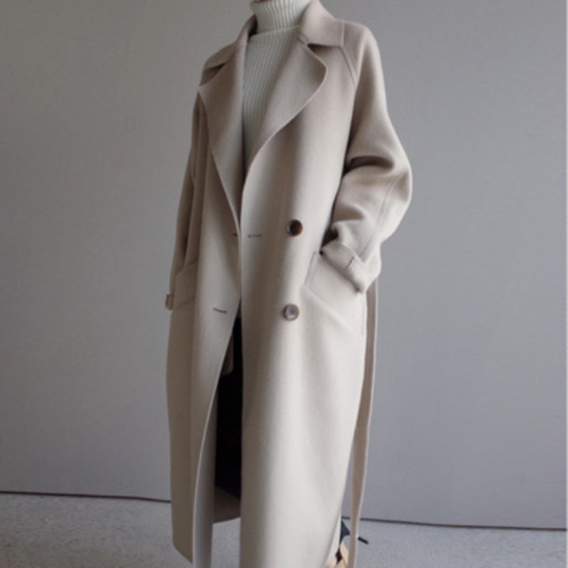 Clara | Elegant Cashmere Overcoat for Women