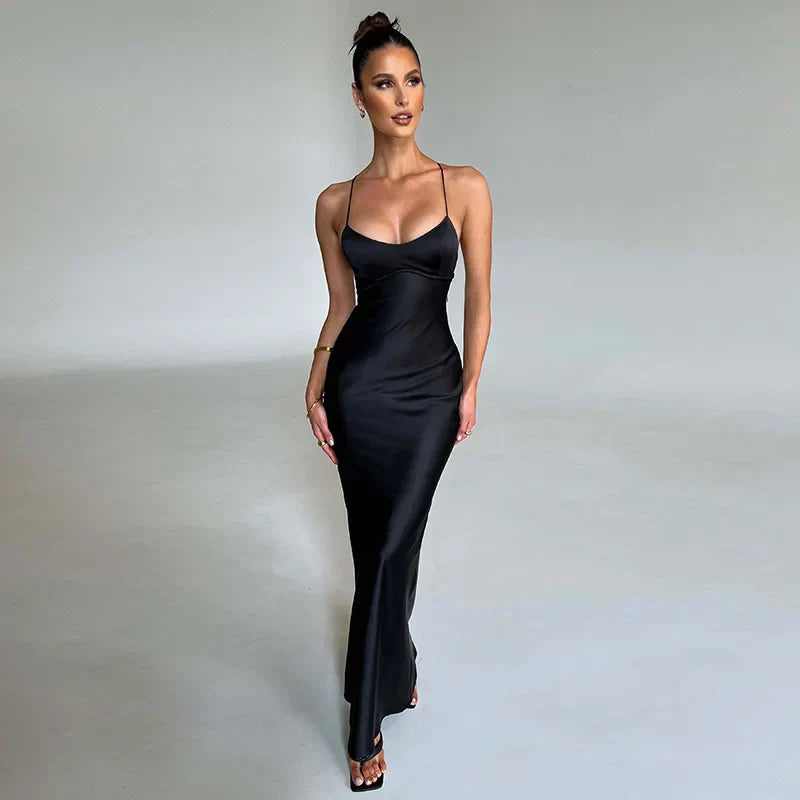 Talia | Elegant Maxi Dress with Side Slit