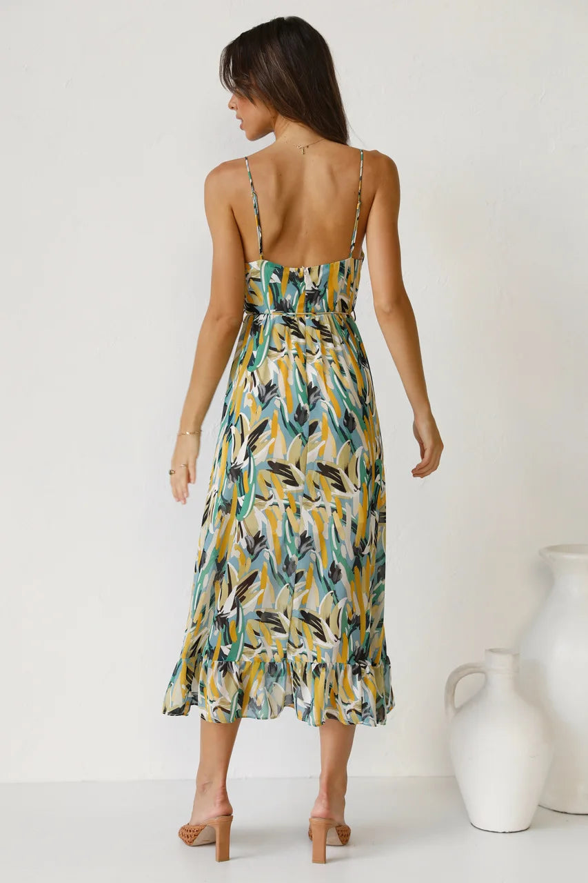 Lila | Vibrant Summer Dress in Multicolor
