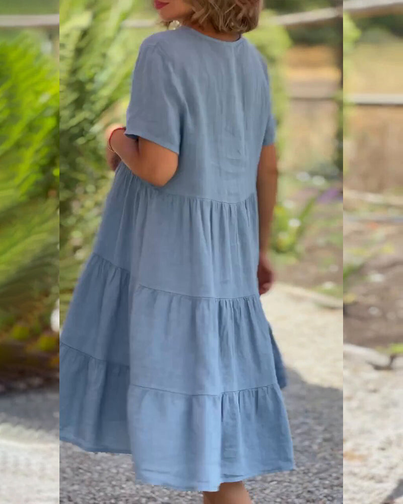 Lydia | Chic V-Neck Dress