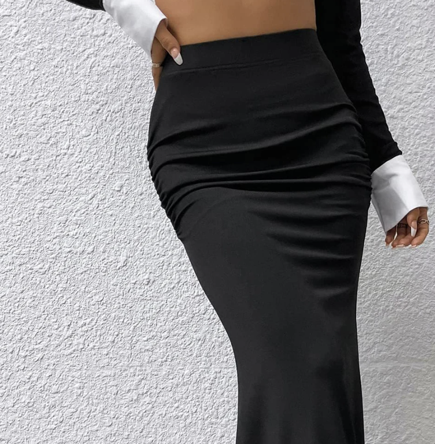Lydia | Flowing High Waist Maxi Skirt