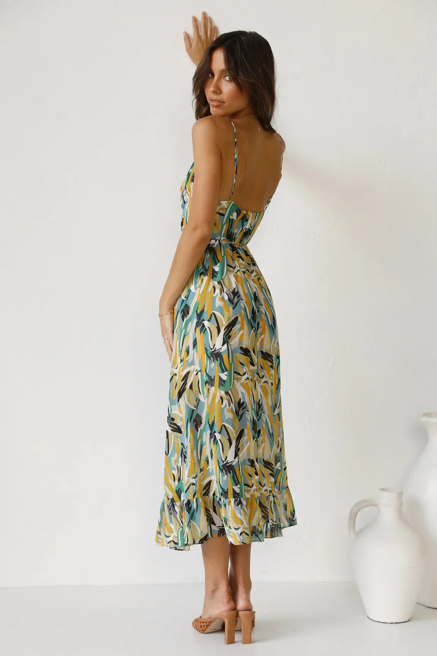 Lila | Vibrant Summer Dress in Multicolor