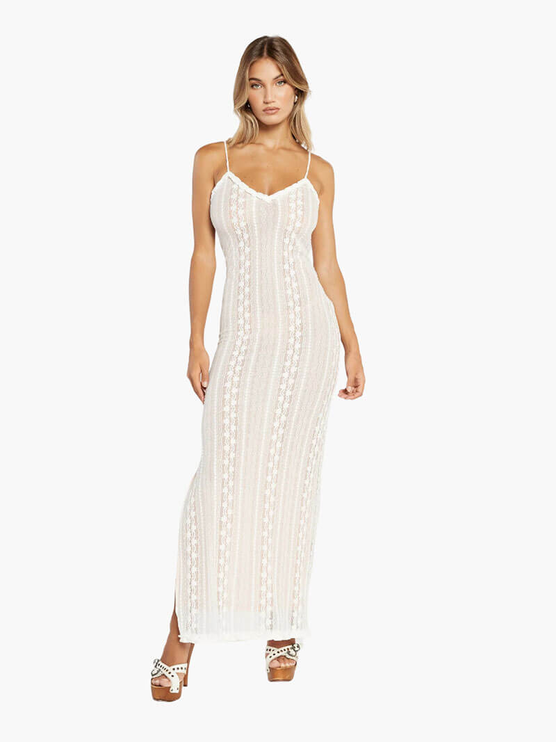 Leila | Elegant Bodycon Maxi Dress
