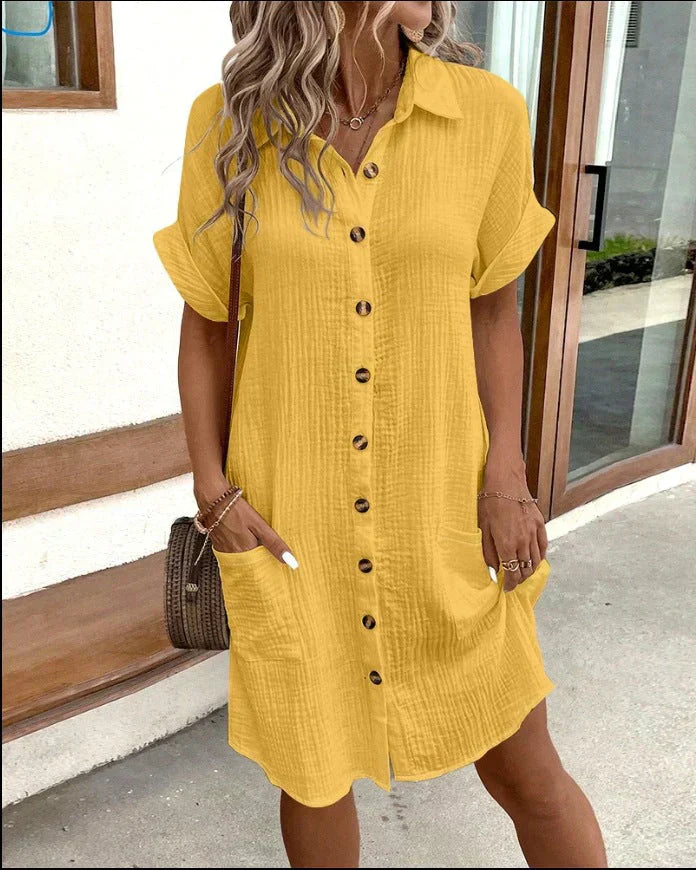 Mira | Chic Celestial Polo Dress