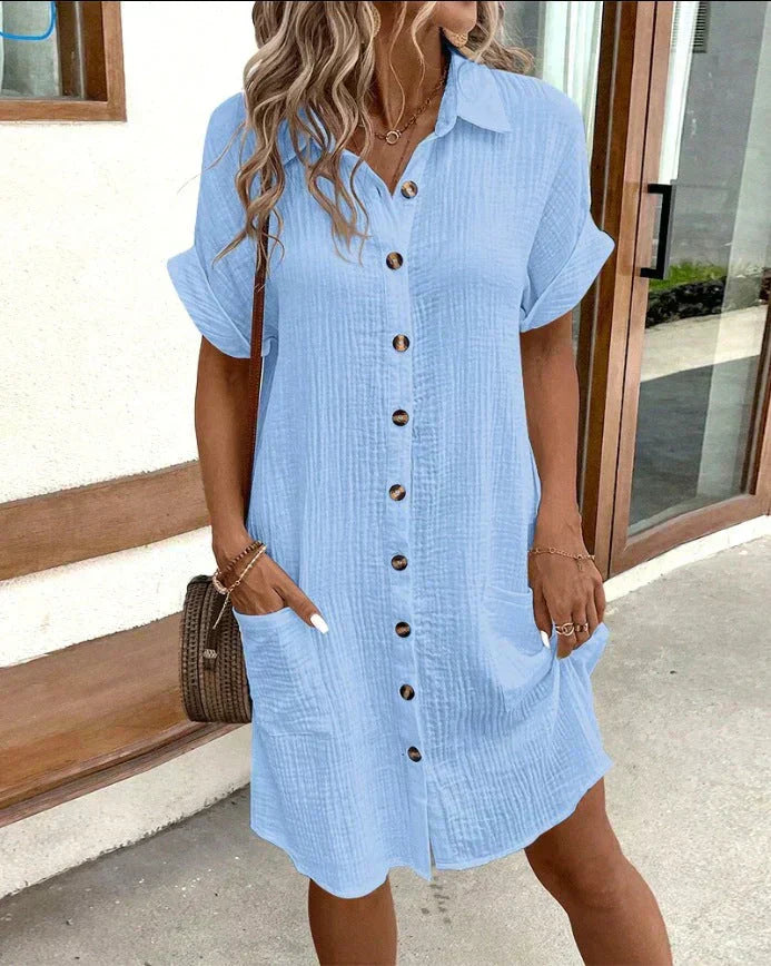Mira | Chic Celestial Polo Dress