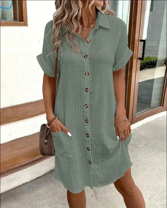 Mira | Chic Celestial Polo Dress