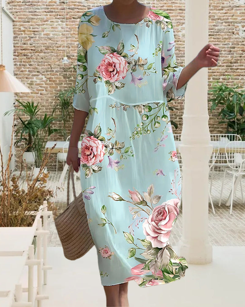 Leona | Blooming Elegance Dress