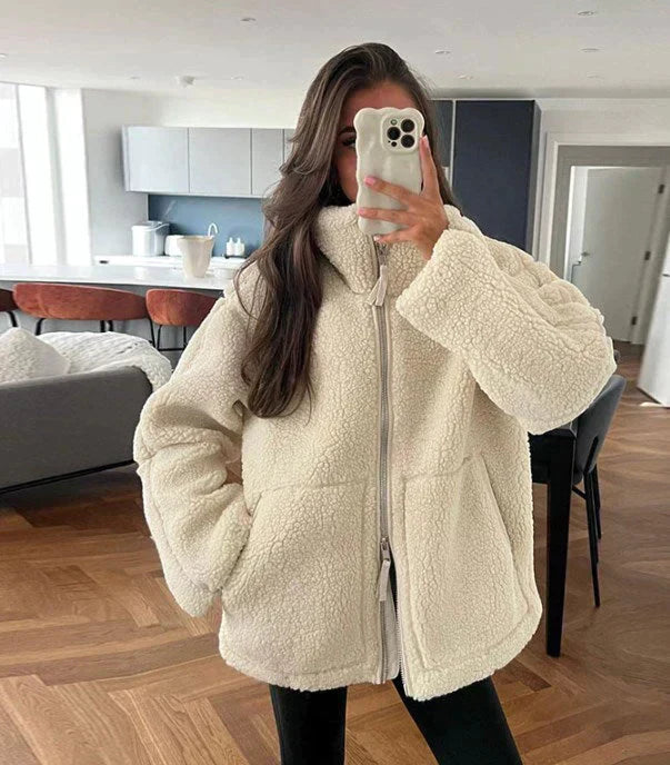 Sophie | Cozy Lamb Jacket
