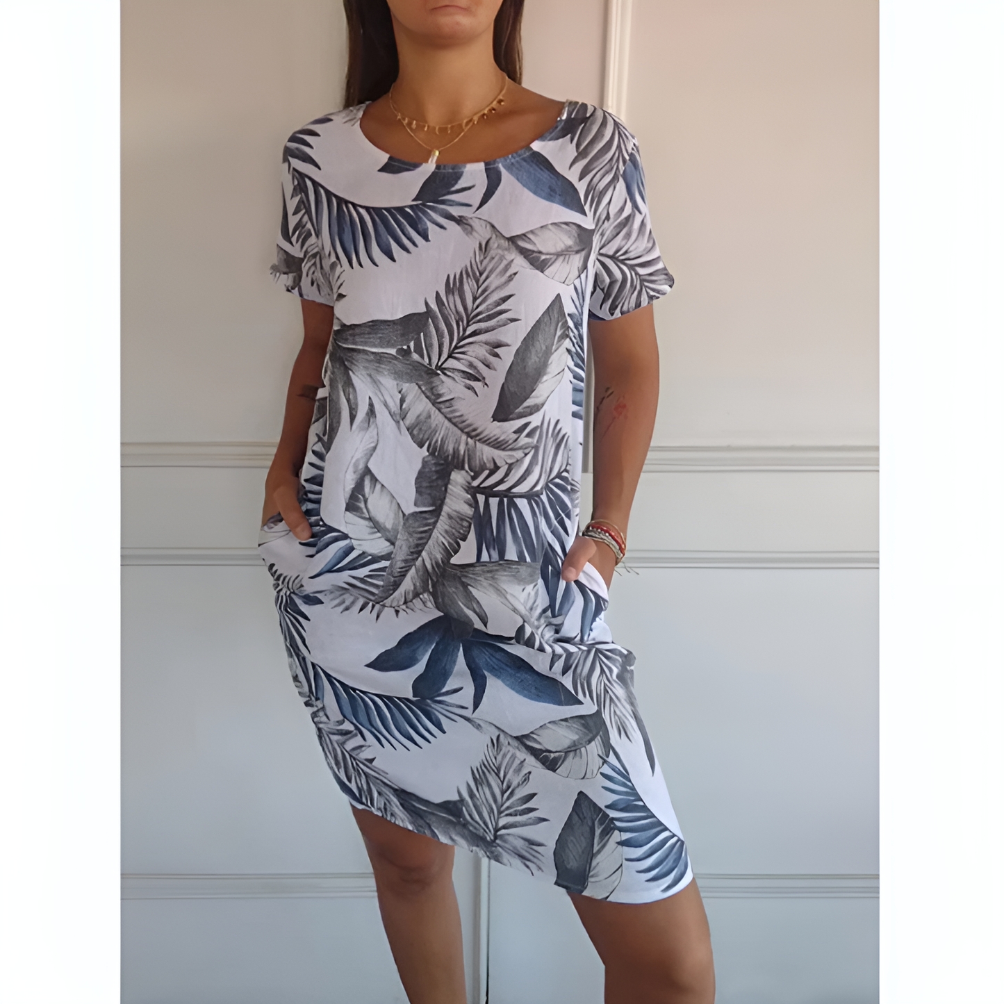 Cecilia | Effortless Elegance Printed Dress