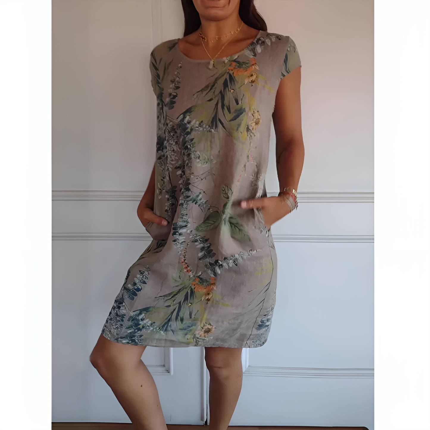 Cecilia | Effortless Elegance Printed Dress