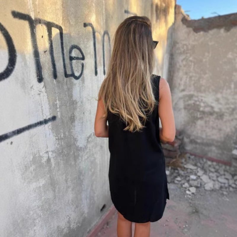 Sienna | Breezy Linen Midi Dress
