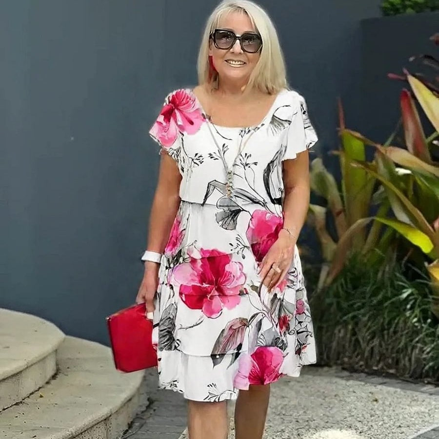 Yara | Tiered Floral Ensemble