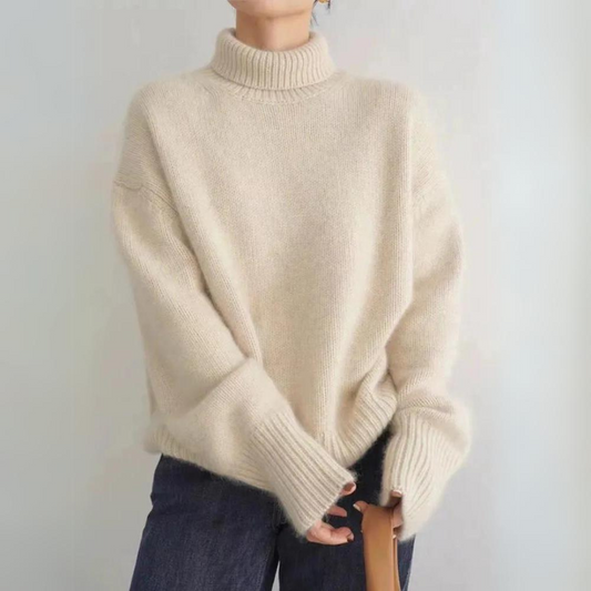 Nora | Cozy Knitted Soft Turtleneck Sweater