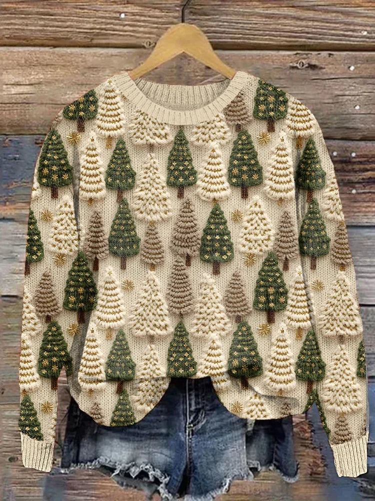 Nina | Festive Knit Pullover