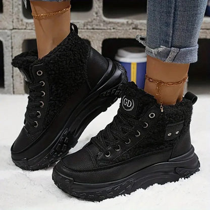 Lila | Snug Platform Ankle Boots
