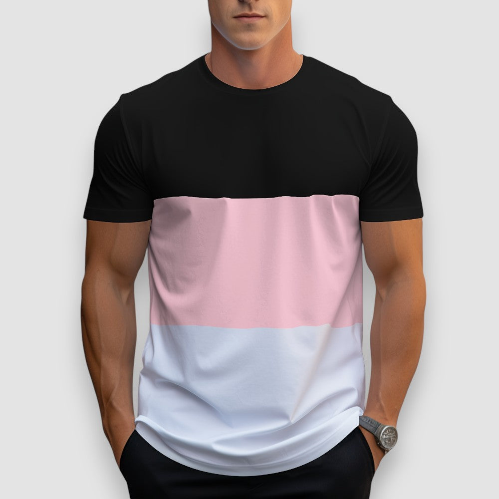 Enzo | Blocked T-Shirt