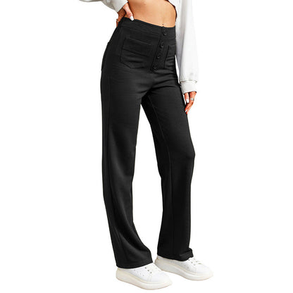 Sienna | Chic High-Waisted Stretch Trousers