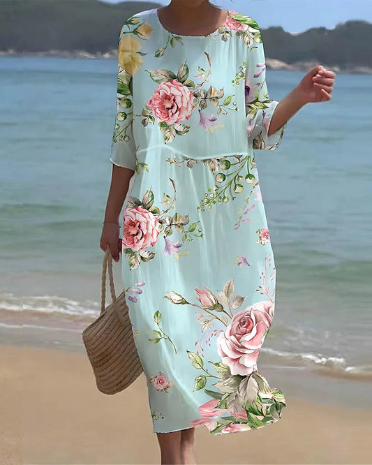 Leona | Blooming Elegance Dress