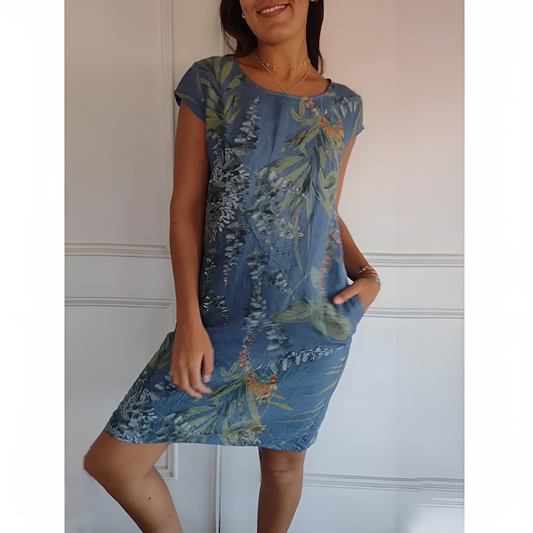 Cecilia | Effortless Elegance Printed Dress