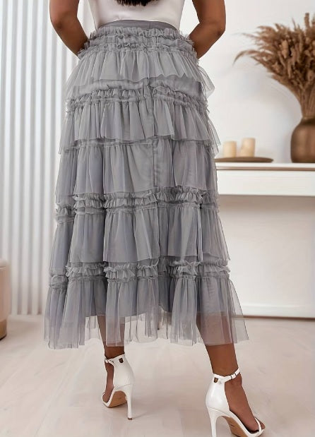 Tamsin | Enchanted Tulle Midi Skirt