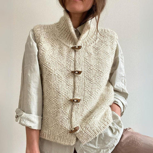 Seraphina | Cozy Knit Wool Vest