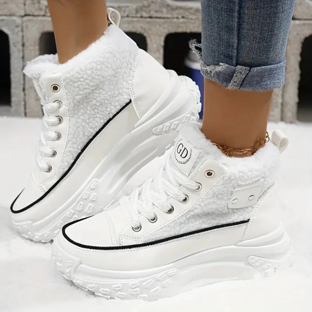 Lila | Snug Platform Ankle Boots