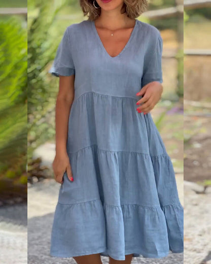 Lydia | Chic V-Neck Dress