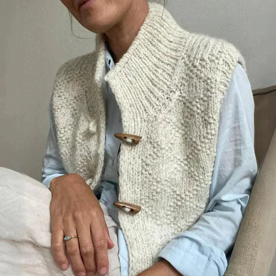 Seraphina | Cozy Knit Wool Vest