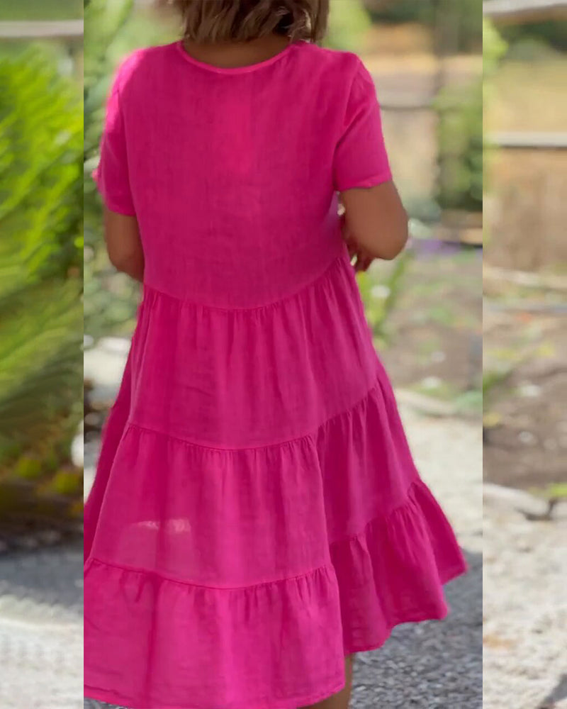 Lydia | Chic V-Neck Dress